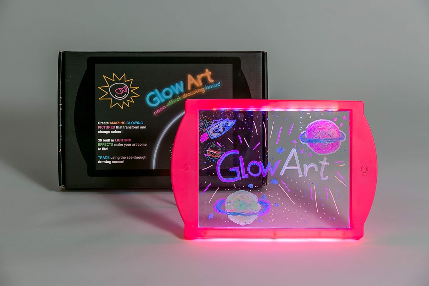 Magic Neon Glow Drawing Board